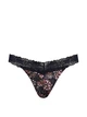 Женские трусики тонг Victoria's Secret Pink с принтом 1160418937 (Синий L) - изображение 3