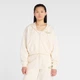 Женская бежевая толстовка New Balance Linear Full Zip 40 (L) (WJ53509PEF) - изображение 1