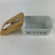 Масленка керамическая для масла с крышкой и ножом "Butter", 500 мл, Белый - изображение 10
