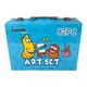 Набор для рисования Art Set 82 предмета в чемодане Blue синий - изображение 4