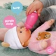 Інтерактивна лялька Baby Born Розі 30 см (840481) - зображення 6