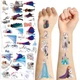 Набір тимчасових тату "Холодне серце" frozen-tattoo-mini-set-1-10, 10 штук, розмір 12 х 7 см - зображення 3