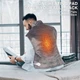 Електрична грілка для шиї та спини NALONE Heating Pad NL-H0018 6 режимів нагріву - зображення 4