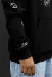 Худи Мужское Стаф Темно-красное Оверсайз С Капюшоном Базовое Staff Samur Oversize L (401491) - изображение 4