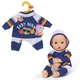 Ubranko dla lalki Baby Born Dres 1310328 43 cm Granatowy (4001167838204) - obraz 3