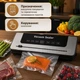 Вакууматор побутовий Vacuum Sealer для продуктів – кухонний вакуумний пакувальник для дому - зображення 2