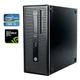 Игровой ПК HP EliteDesk 800 G1 Tower / Intel Core i5-4590 (4 ядра по 3.3 - 3.7 GHz) / 16 GB DDR3 / 128 GB SSD + 500 GB HDD / nVidia GeForce GTX 750 Ti, 4 GB GDDR5, 128-bit / DVD-ROM / Win 10 Pro + Кабель питания б/у - изображение 1