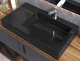 Умывальник накладной Luxor Royal 80 L Black - изображение 12