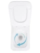 Унитаз подвесной Qtap Gemini Ultra Quiet, с сиденьем Slim Duroplast/Soft-close/Quick Release QT2533076EUQW - изображение 5