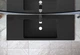 Раковина, умывальник врезной Luxor Forte Low 120 Black - изображение 2