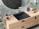 Умывальник накладной Luxor Veo Low 50 Black - изображение 1