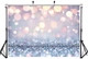 Фотографический фон AIIKES 7x5FT Silver Bokeh (модель 10-596) - изображение 1