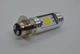 Лампа фары LED 1 ус P15D COB для фар мотоцикла 6000К дальний/ближний 12В - зображення 2