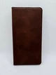 Чехол книжка Leather Premium для Xiaomi Poco F3 с защитой камеры Коричневый - изображение 1