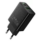 Мережевий зарядний пристрій HOCO CS94A Leader charger Type-C cable 20W Black - зображення 7