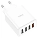 Мережевий зарядний пристрій HOCO C102A Fuerza four-port charger 28.5W White - изображение 5
