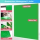 Хромакей зеленый 1.5×2 м JEBUTU | Green Screen со стойкой и клипсами | Фон для стримов, TikTok, YouTube, фото и видеосъемки - изображение 3