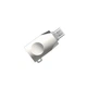 Перехідник Hoco UA10 з Micro-USB на USB OTG адаптер для флешки та підключення мишки Сріблястий - зображення 1