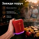Портативная Bluetooth колонка LOSSO G1 с RGB-подсветкой, TWS, USB, TF, AUX, Bluetooth 5.4, аккумулятор 1800 мАч, красная - изображение 6