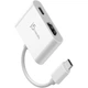Переходник USB-C M to HDMI F + USB-C F PD100W white J5create (JCA152-N) - изображение 3