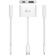Переходник USB-C M to HDMI F + USB-C F PD100W white J5create (JCA152-N) - изображение 5