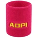 Напульсники спортивные махровые AOPI 8х8 см 2 шт Розовые - изображение 2