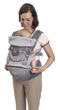 Сумка нагрудна Chicco Airy Hip Fit до 15 кг Сіра (8058664192335) - зображення 3