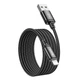 Кабель Hoco X89 USB-A to Lightning 2.4A 2m Black (6942007646451) - изображение 2