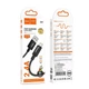Кабель Hoco X89 USB-A to Lightning 2.4A 2m Black (6942007646451) - изображение 7