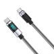 Kabel Orico LDC2C USB‑C to USB‑C PD 100W z wyświetlaczem LED 480Mb/s 3 m (6942227110947) - obraz 3