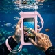 Чехол Tech-Protect UWC7 Universal Waterproof Floating Case 6.9 inch Pink (5906302323951) - изображение 9