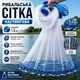 Кастинговая рыболовная сеть 1,5 м с цепью, сеть-парашют для рыбалки, накидная рыболовная сеть - изображение 1