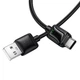 Кабель Hoco U146 USB A to USB C 3A 1.2 m з LCD Black (6942007671385) - зображення 5