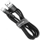 Кабель Baseus Cafule Cable USB for Lightning Gray/Black 2м (CALKLF-CG1) [73378] - изображение 4