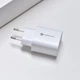 Зарядное устройство Forcell F-Energy USB C + USB A QC4.0 PD 3A 30W White (5903396198052) - изображение 9