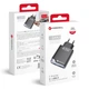 Сетевое зарядное устройство Forcell F-Energy Ultra Slim GaN III 2x USB-C PD QC4.0 3A 45W Black (5903396397820) - изображение 1