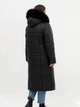 Женская зимняя куртка большого размера UF-fashion LAR 9-песец 62 черный - изображение 3