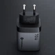 Зарядное устройство Forcell F-Energy GaN III 2 x USB C + USB A QC4.0 3,45A PD 70W Grey (5903396299070) - изображение 6