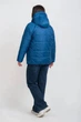 Женская демисезонная куртка большого размера UF-Fashion LAR -203 62 голубой - изображение 4