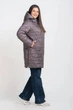 Куртка жіноча демісезонна великого розміру UF-Fashion LAR -209 56 сірий - зображення 3