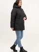 Женская зимняя куртка большого размера UF-fashion LAR 11-1 62 черный - изображение 2