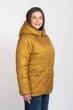 Женская куртка демисезонная большого размера UF-Fashion LAR -203 62 желтый - изображение 2