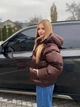 Пуховик женский зимний Tian Stacy-TN Грация 46-48 шоколадный - изображение 6