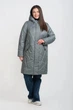 Жіноча демісезонна куртка великого розміру UF-Fashion LAR 205 68 м'ята - зображення 1