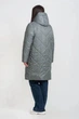 Жіноча демісезонна куртка великого розміру UF-Fashion LAR 205 68 м'ята - зображення 3