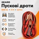 Пускові дроти для прикурювання кросовера 500А 3м мідь-алюміній TPR-ізоляція у сумці Gearo (GE0417) - зображення 6