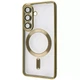 Чохол WAVE Metal Color Case with Magnetic Ring Samsung Galaxy S26 з захистом камери і магнітом для зарядки Gold - зображення 1