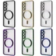 Чохол WAVE Metal Color Case with Magnetic Ring Samsung Galaxy S26 з захистом камери і магнітом для зарядки Midnight Blue - зображення 5