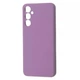 Чехол силиконовий c микрофиброй WAVE Colorful Case (TPU) совместимость со всеми видами защитных стекол Samsung Galaxy S25 FE Black Currant - изображение 1