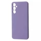 Чохол силіконовий з мікрофіброю WAVE Colorful Case (TPU) сумісність з усіма видами захисного скла Samsung Galaxy S25 FE Lavender gray - зображення 1